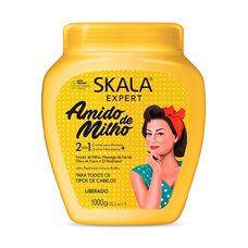 Amido de Milho - 2 em 1 - Creme para Pentear + Creme Hidratante 1000g