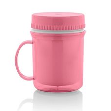 CANECA TERMICA HERMETICA CRISTAL ROSA FL 400ML