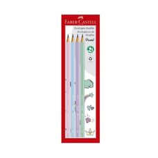 Lapis Grafite Ecolapis 1205 Max Pastel Com 4 Unidades