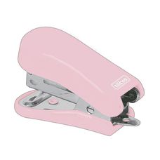 Grampeador Mini G101 Rosa Claro