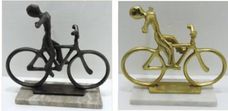Escultura de Alumínio Bicicleta Vencedora 20211 - Entre Casa