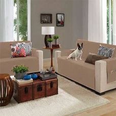 KIT PROTETOR SOFA 2 E 3 LUGARES MASTER POP TAUPE - HEDRONS