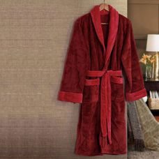 ROUPAO DE BANHO FLANNEL PARIS VERMELHO M - TAMIR