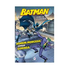 LIVRO P/ COLORIR BATMAN HOMEM-MORCEGO X CORINGA