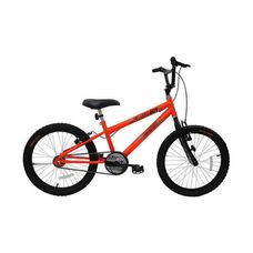 Bicicleta Infantil Aro 20 Cairu Flash Boy Laranja Neon