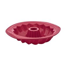 FORMA P/PUDIM SILICONE SIL3215 VERMELHO