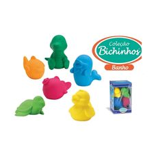 Coleção Bichinhos para Banho - Roma Brinquedos