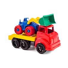 Caminhão Truck Com Mix Construção - Injetsul Brinquedos
