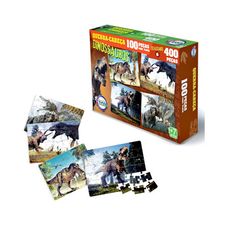 QUEBRA CABECA PUZZLE DOS DINOSSAUROS 12150 - TOIA BRINQUEDOS