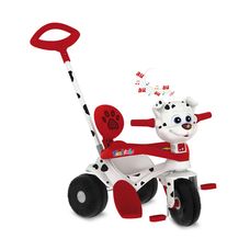 Triciclo Passeio e Pedal Tonkinha Doggy 702 - Bandeirante