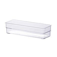 Organizador de Acrílico Diamond Cristal 22,5x7,5x5,2cm - Paramount