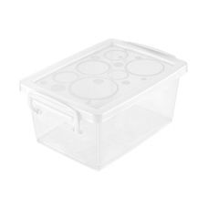 Mini Organizador Com Alça Branco 650ml - Ordene