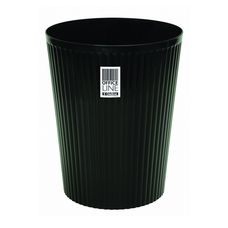 Papeleiro Canelado 9,3L Preto Ordene