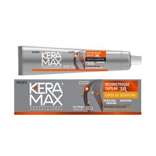 Carga Queratina Keramax Reconstrução Capilar 50g Skafe