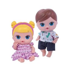 Bonecos Babys Collection Mini Gemeos - Super Toys