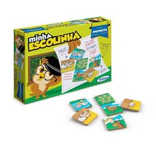 Jogo Memoria Animais e Filhotes Minha Escolinha
