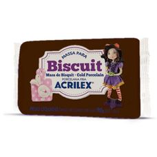 MASSA P/BISCUIT 90G MARROM 531 ACRILEX