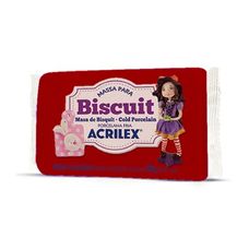 MASSA P/BISCUIT 90G VERMELHO VIVO 541 ACRILEX