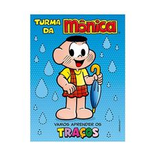 LIVRO TURMA DA MONICA VAMOS APRENDER OS TRACOS