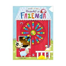 LIVRO ANIMAIS DA FAZENDA C/GIZ DE CERA