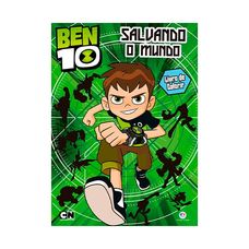 LIVRO P/ COLORIR  BEN 10 SALVANDO O MUNDO