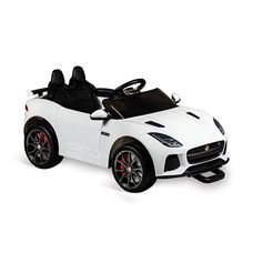 CARRO JAGUAR ELETRICO C/CONTROLE BRANCO - BANDEIRANTE