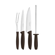 KIT P/CHURRASCO INOX 4 PCS PLENUS MAR 23498436