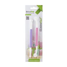 Kit de Estecas de Plástico Bricoflex com 2 Peças Kit de Estecas de Plástico Bricoflex com 2 Peças