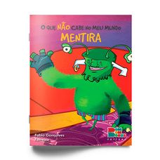 LIVRO O QUE NAO CABE NO MEU MUNDO:MENTIRA