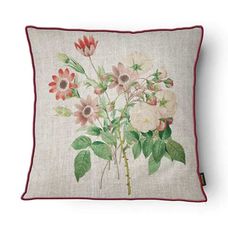 CAPA PARA ALMOADA BOTANICA COM CORDONE 43X43CM 384004 - BELCHIOR