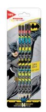 LAPIS PRETO C/BORRACHA BATMAN C/4 UNIDADES