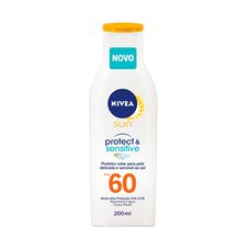 Protetor Solar Nivea Sun Protect e Sensitive Fps60 200ml