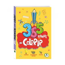 LIVRO 365 DESENHOS P/COLORIR AMARELO
