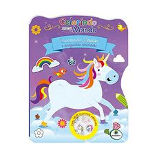 LIVRO COLOR MEU MUNDO:UNICORNIOS,SEREIAS E AMIGOS