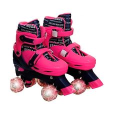 Patins 4 Rodas Paralelas Com Luz Fem m (35-38)