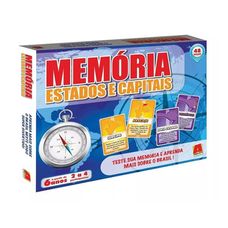 JOGO DA MEMORIA 54PCS ESTADOS E CAPITAIS JOGO DA MEMORIA 54PCS ESTADOS E CAPITAIS