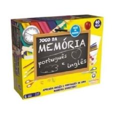 JOGO DA MEMORIA 40PCS PORTUGUES/INGLES