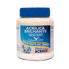 Tinta Acrilica Brilhante 250ml 519 Branco 3325 Acrilex