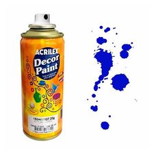DECOR PAINT SPRAY 150ML 521 AZUL 10150