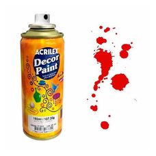 DECOR PAINT SPRAY 150ML 523 VERMELHO 10150