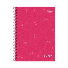 Caderno Espiral Colegial Capa Dura 10x1 Lunix 160F - Tilibra - Capas Sortidas