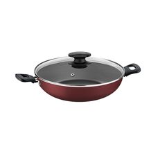 Panela Wok 28cm 3,3l Loreto Antiaderente Vermelha Tramontina