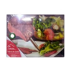 TABUA P/CHURRASCO FURO 28X38CM