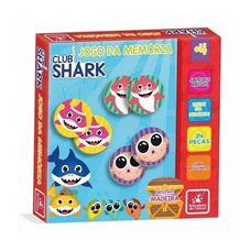 JOGO DA MEMORIA CLUB SHARK 2260 - BRINCADEIRA DE CRIANÇA