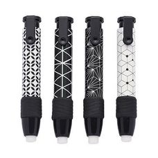 Caneta Borracha Molin Love Black And White 22895