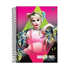 Caderno Espiral C/D Universitário 15 Matérias Aves de Rapina 300F - Jandaia - Capas Sortidas