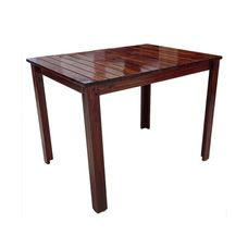 Mesa Paris Retangular 103x79cm Mogano - Lanes Móveis