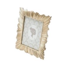 PORTA RETRATO 10X15CM RESINA DOURADO