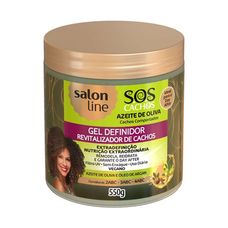 Gel Definidor Revitalizador de Cachos Salon Line S.O.S Cachos Azeite de Oliva 550g