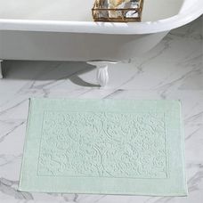 TOALHA PARA PISO DE BANHEIRO JACQUARD CONFORT VERDE - DOHLER